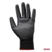 Rękawice ochronne poliuretanowe rozmiar 8 3131X 4szt. AMIO-04631