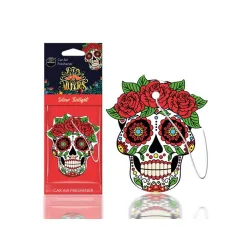 AROMA CAR A83118 — Odświeżacz powietrza MUERTOS Silver Tatoo