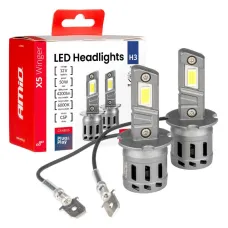 AMIO 03944 — Żarówki samochodowe LED seria X5 Winger H3 6000K Canbus AMIO-03944