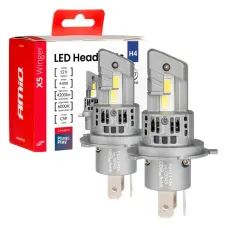 AMIO 03945 — Żarówki samochodowe LED seria X5 Winger H4 6000K Canbus AMIO-03945