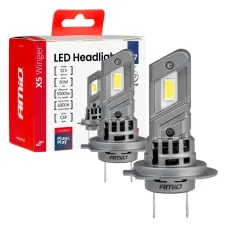AMIO 03946 — Żarówki samochodowe LED seria X5 Winger H7 H18 6000K Canbus AMIO-03946