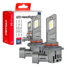 AMIO 03948 — Żarówki samochodowe LED seria X5 Winger HB3 6000K Canbus AMIO-03948