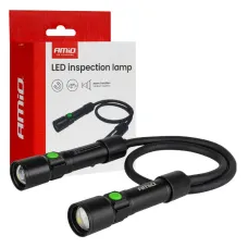AMIO 04671 — Lampa inspekcyjna akumulatorowa na szyję 2xP50 1000mAh (BATT) AMIO-04671
