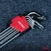 Klucze TORX długie 230 mm 9 szt. TKL AMIO-01039