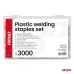 Zestaw zszywek do plastiku duży 3000szt. AMIO-04743