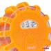 Lampa ostrzegawcza awaryjna z funkcją latarki 3xAAA IP65 12SMD + 3SMD światło pomarańczowe AMIO-04828