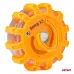 Lampa ostrzegawcza awaryjna z funkcją latarki 3xAAA IP65 12SMD + 3SMD światło czerwone AMIO-02499