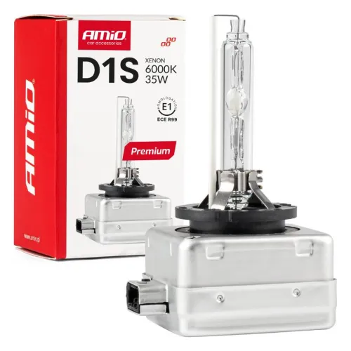 Żarówka ksenonowa żarnik xenon D1S 6000K AMiO PREMIUM AMIO-01409