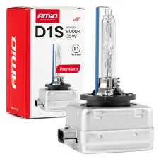 AMIO 01410 — Żarówka ksenonowa żarnik xenon D1S 8000K AMiO PREMIUM AMIO-01410