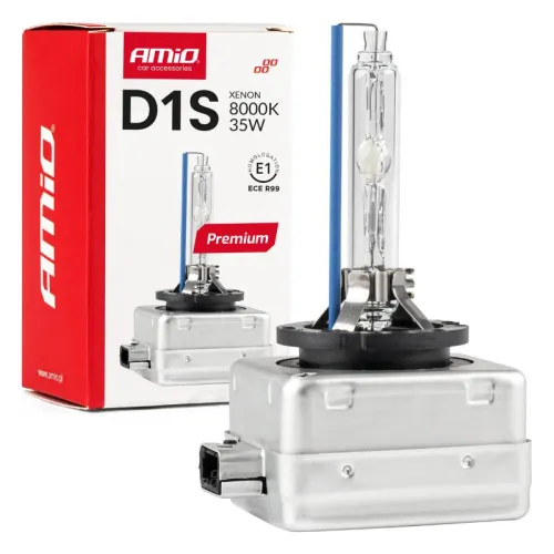Żarówka ksenonowa żarnik xenon D1S 8000K AMiO PREMIUM AMIO-01410