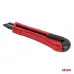 Nożyk uniwersalny ze stali SK5 ABS 100x18x0,5mm AMIO-04810