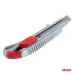 Nożyk uniwersalny aluminiowy 100x18x0,5mm AMIO-04814
