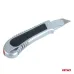 Nożyk uniwersalny aluminiowy 100x18x0,5mm AMIO-04814