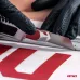 Nożyk uniwersalny aluminiowy z pokrętłem 100x18x0,5mm AMIO-04815