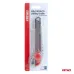 Nożyk uniwersalny aluminiowy z pokrętłem 100x18x0,5mm AMIO-04815