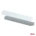 Nożyk uniwersalny z zestawem ostrzy ABS 80x9x0,4mm 1+5 AMIO-04818