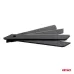 Zestaw czarnych ostrzy ze stali SK5 100x18x0,5mm 10szt. AMIO-04821