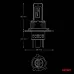 Żarówki samochodowe LED F26 PRO LumiTec LIMITED +130% DUO FULL CANBUS H4 H19 12V 24V AMIO-04871
