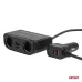 Rozdzielacz gniazda zapalniczki z ładowarką USB-C USB-A QC3.0 PD3.0 120W AMIO-04837