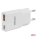Ładowarka sieciowa 230V 20W GaN USB-C USB-A AMIO-04838