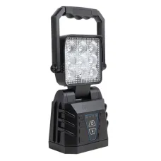 AMIO 04865 — Lampa robocza przenośna biała z funkcją lampy ostrzegawczej 15W (BATT) AMIO-0486...