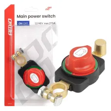 AMIO 04830 — Główny wyłącznik prądu hebel akumulatora 12V-48V max 275A AMIO-04830