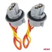 Oprawa gniazdo żarówki T20 LED 12V W21W WY21W W3x16d 7440 T20 2szt. AMIO-04833