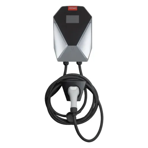 Ścienna ładowarka samochodu elektrycznego EV wallbox trójfazowa 22kW 32A 400V AMIO-04843