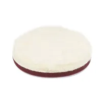 Pad polerski wełniany futro polerskie soft miękki na rzep 150 mm AMiO-04882