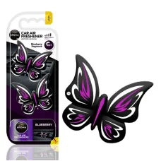 AROMA CAR A83532 — Odświeżacz powietrza AROMA FANCY SHAPES BUTTERFLY Blueberry