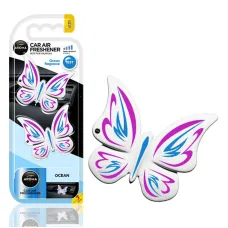 AROMA CAR A83537 — Odświeżacz powietrza AROMA FANCY SHAPES BUTTERFLY Ocean