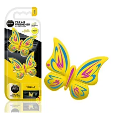 AROMA CAR A83538 — Odświeżacz powietrza AROMA FANCY SHAPES BUTTERFLY Wanilia