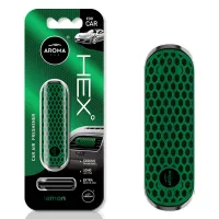Odświeżacz powietrza AROMA FANCY SHAPES POLYMER HEX Lemon