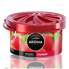 AROMA CAR A92091 — Odświeżacz powietrza AROMA ORGANIC Strawberry