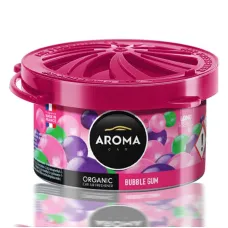 AROMA CAR A92092 — Odświeżacz powietrza AROMA ORGANIC Bubble gum
