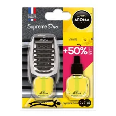 AROMA CAR A92251 — Odświeżacz powietrza AROMA SUPREME DUO VANILIA