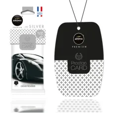 AROMA CAR A92665 — Odświeżacz powietrza AROMA PRESTIGE CARD SILVER