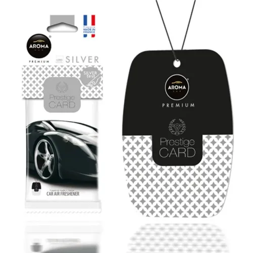 Odświeżacz powietrza AROMA PRESTIGE CARD SILVER