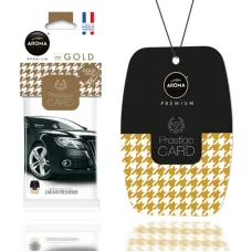 AROMA CAR A92666 — Odświeżacz powietrza AROMA PRESTIGE CARD GOLD