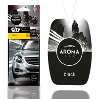 Odświeżacz powietrza AROMA CAR CITY CARD BLACK