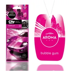 AROMA CAR A92670 — Odświeżacz powietrza AROMA CAR CITY CARD BUBBLE GUM
