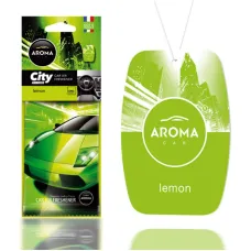 AROMA CAR A92714 — Odświeżacz powietrza AROMA CAR CITY CARD LEMON