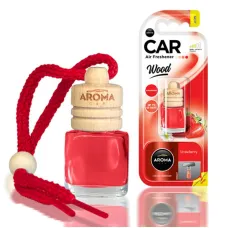 AROMA CAR A92795 — Odświeżacz powietrza AROMA WOOD STRAWBERRY