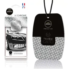 AROMA CAR A83544 — Odświeżacz powietrza AROMA PRESTIGE CARD CHROME