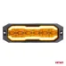 Lampa ostrzegawcza pomarańczowa z funkcją świateł pozycyjnych i obrysówki LED R65 R148 12V 24V 24W AMIO-04859