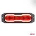 Lampa ostrzegawcza obrysowa pomarańczowa z funkcją świateł pozycyjnych czerwonych LED R65 R148 12V 24V 24W AMIO-04863