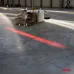 Oświetlenie bezpieczeństwa „strefa bezpieczna” czerwone do wózków widłowych 10W 10–80V AMIO-04868