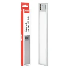 AMIO 04893 — Bezprzewodowa lampa LED z czujnikiem ruchu 1.2W 1000mAh USB-C 23cm AMIO-04893