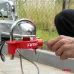 Zabezpieczenie antykradzieżowe zaczepu przyczepy L08 AMIO-04908