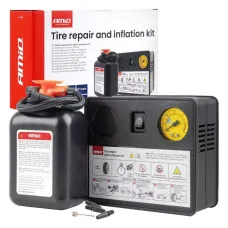 AMIO 04930 — Zestaw naprawczy do opon z kompresorem 31mm 12V AMIO-04930